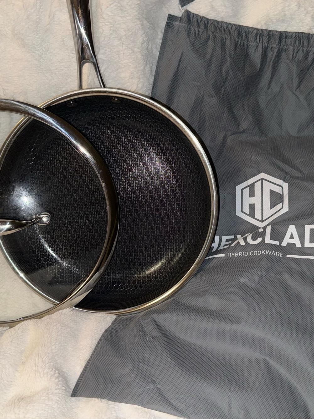 10” Authentic HexClad Fry Pan
